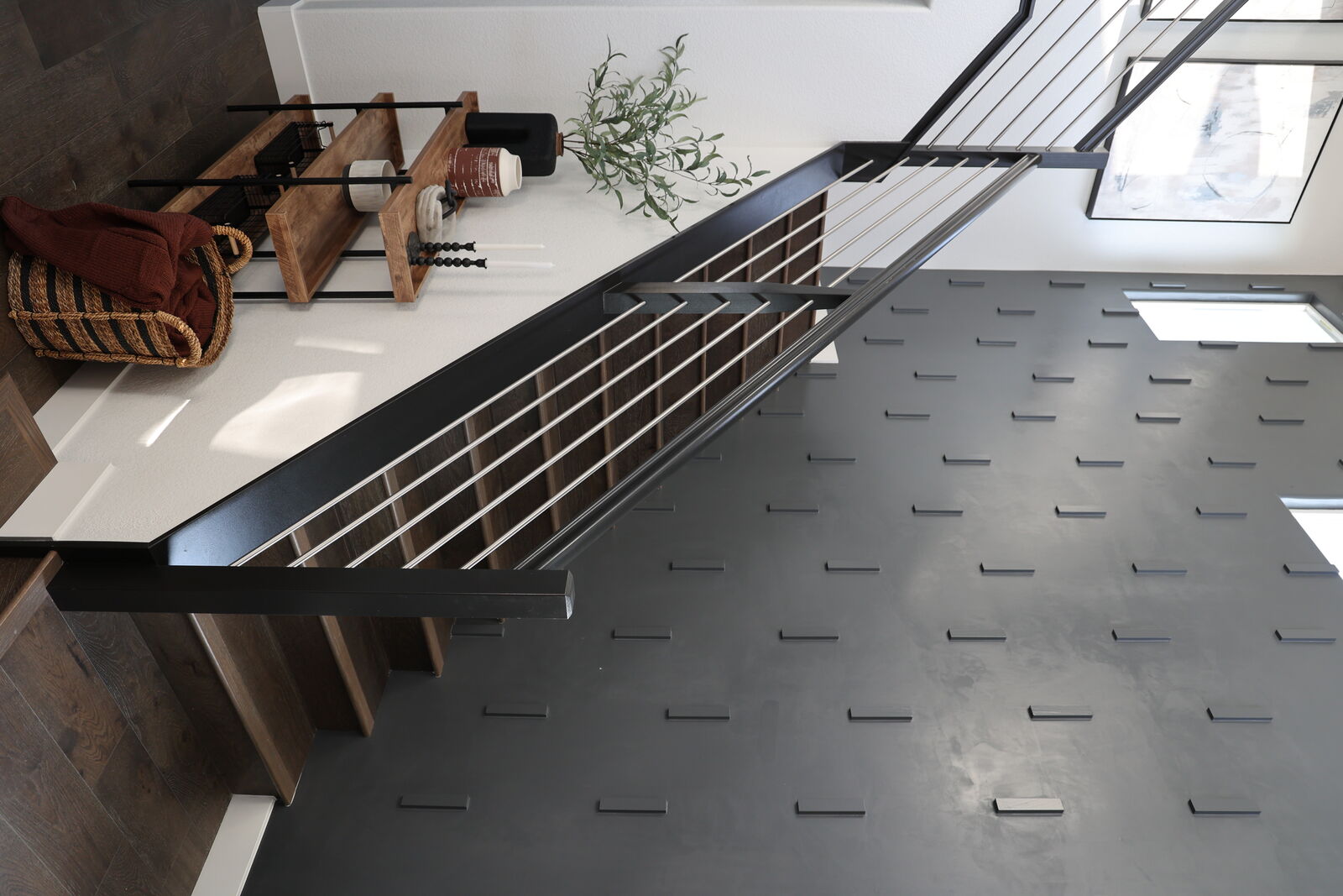 Industrial Modern Entryway